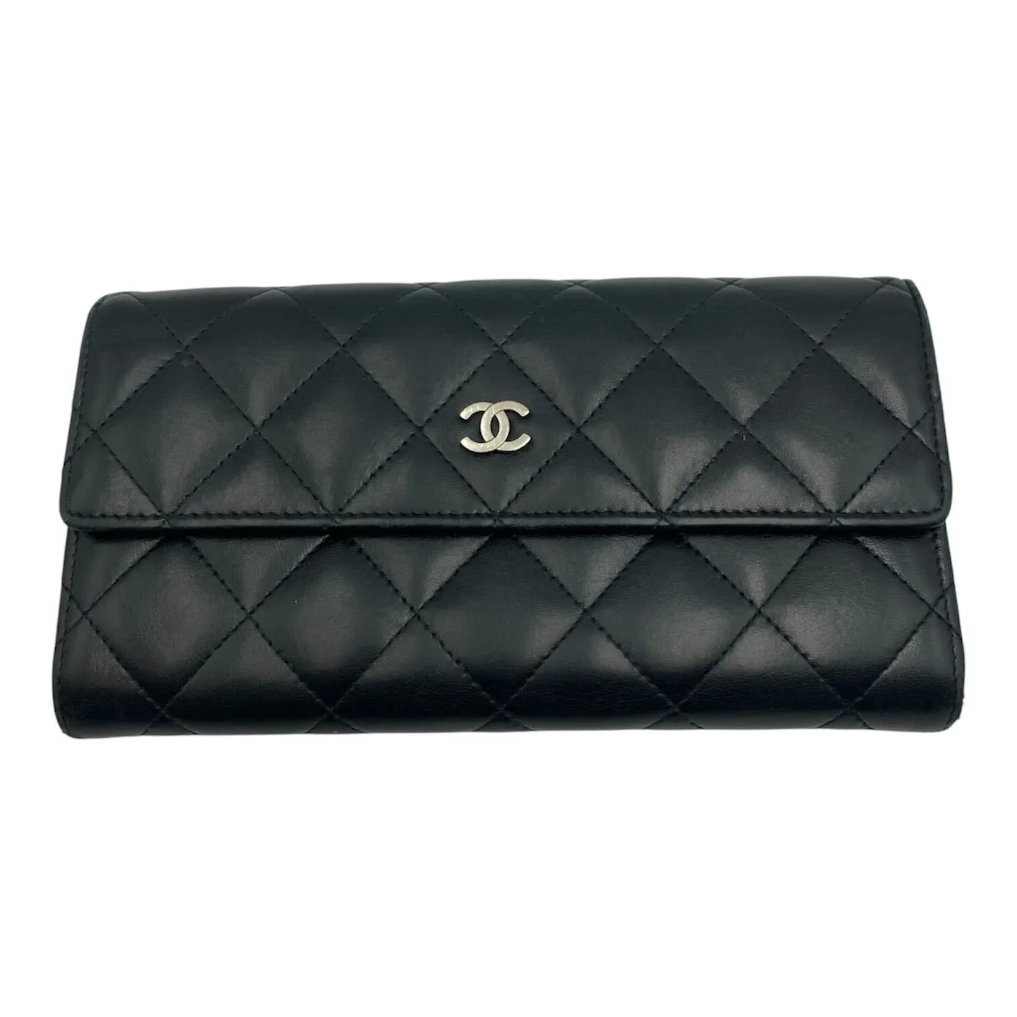 CHANEL シャネル 財布 ラムスキン