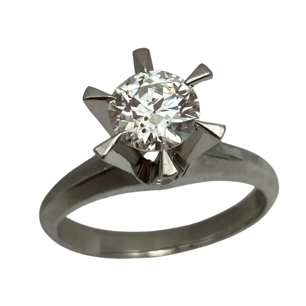 Pt900 リング ダイヤD0.74ct